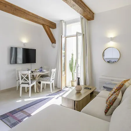 A9 Staywizus-3p Vieil 5 Min Mer-ac-wifi Apartamento Antibes